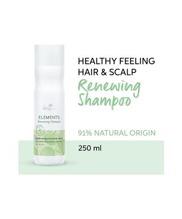 Wella Elements Renewing Natural Shampoo for Sensitive and Dry Hair 250ml-Beautybar-