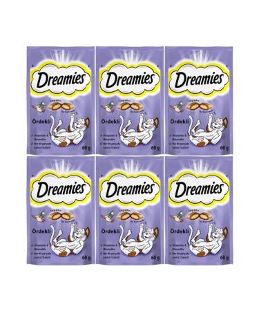 Dreamies Duck Cat Reward Food 60 Gr 7 Pieces