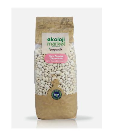 Ecology Market Organic Dry Beans (Dermason) 750 Gr