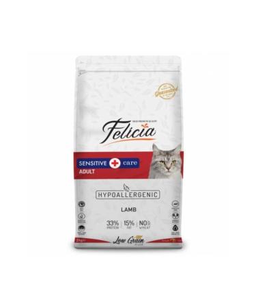 Felicia Hypo-allergenic Low Grain Chicken Sterilized Cat Food for Urinary Health 12 Kg