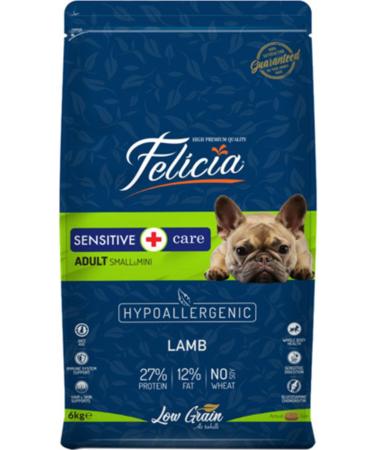 Felicia Lamb Small Breed Adult Dog Food 3kg (hypoallergenic)