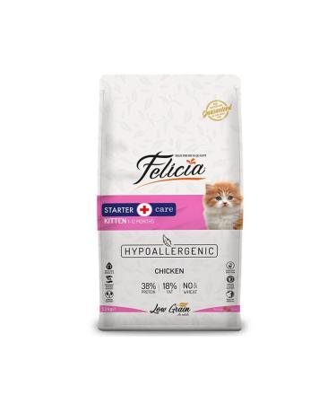 Felicia Low Grain Hypoallergenic Chicken Mother and Kitten Food 2 Kg