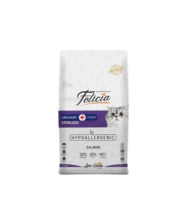 Felicia Low Grain Hypoallergenic Salmon Sterilized Cat Food 12 Kg - Farmapets