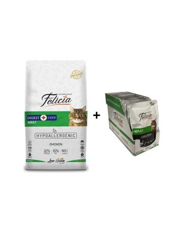 Felicia Low Grain Lamb Adult Cat Food 12 Kg