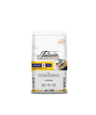 Felicia Low Grain Sterilized Chicken Hypoallergenic Cat Food 12 Kg