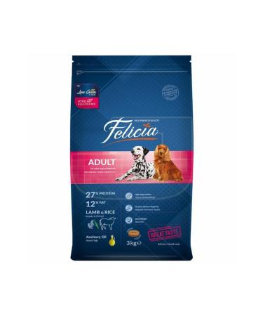 Felicia Rice Lamb Adult Dog Food 3 Kg Closed Package