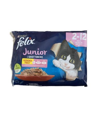FELIX Cat Food Pouch Lamb Meat 85 Gr X 26 Pieces