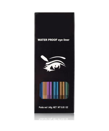 WENOLG 12 Color Neon Oil Eyeliner Set - Buy Online on GoSupps.com