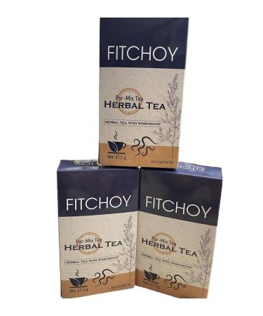 Fitchoy Par Mix Tea 45 Pieces 67.5 gr intestinal parasites (pack of 3) - Buy Online on GoSupps.com
