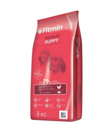 Fitmin Low Grain Medium Puppy Medium Breed Puppy Food 3 Kg