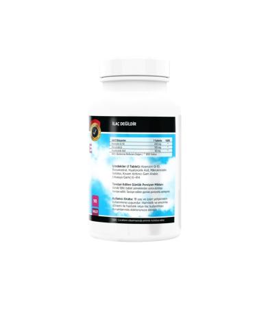 FLX Coenzyme Q-10 200 mg Hyoluronic Acid Resveretrol 90 Tablets - Buy Online on GoSupps.com
