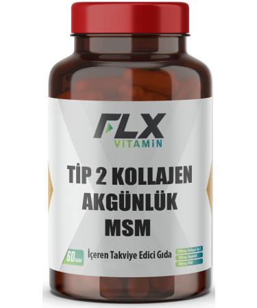 FLX Collagen Type-II Hyaluronic Acid Msm Boswellia Serrata 180 Tablets