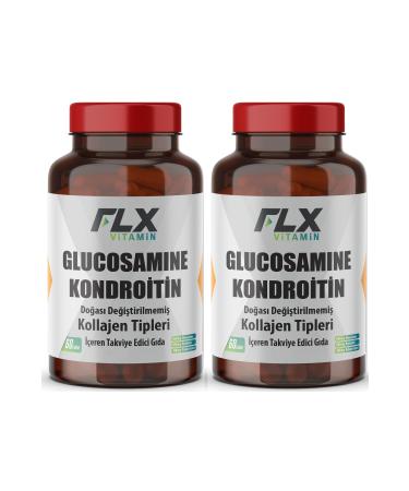 FLX Glucosamine Chondroitin Msm Collagen Vitamin D Glucosamine 60 Tablets