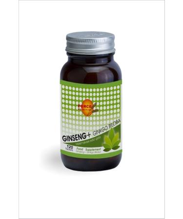 Force Nutrition Ginseng Ginkgo Biloba 120 Tablets