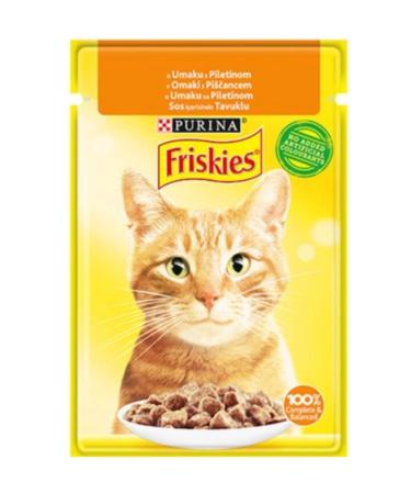 Friskies Chicken Adult Wet Cat Food 85 Gr x 26 Pieces