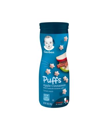Gerber Puffs Apple Cinnamon Snack 42 gr