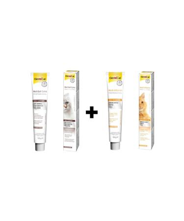 Gimcat 100 gr Malt Soft Extra + 100 gr Multi Vitamin Cat Paste