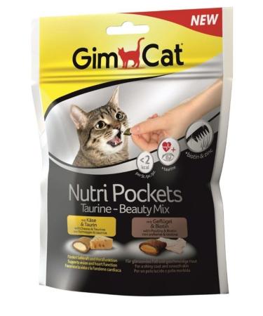 Gimcat Nutripockets Cat Herb Multivitamin Cat Reward Food 60gr