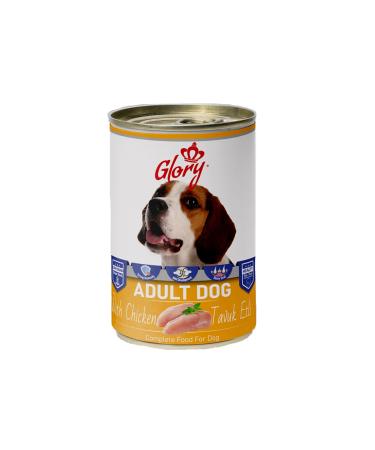 Glory Chicken Adult Dog Canned Food 400 Gr 12 Pieces