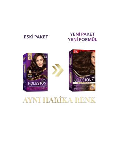 Wella Koleston Supreme 3/0 Dark Brown - Buy Online on GoSupps.com