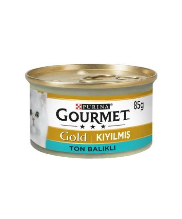 Gourmet Gold Minced Tuna Cat Wet Food 24x85 Gr