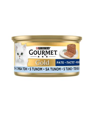 Gourmet Gold Minced Tuna Wet Cat Food 85 Gr 12 Pieces (purina)