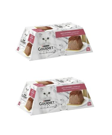 Gourmet Revelations Mousse Salmon Cat Canned Food 2 X 57 Gr. 2 Pack
