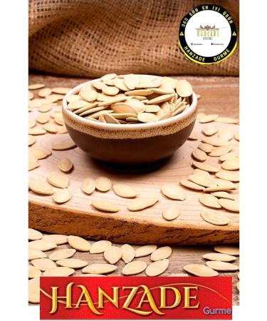 HANZADE GURME Lightly Salted Roasted Double Large Nev ehir Pumpkin Seeds 1 Kg