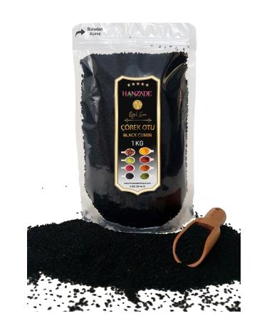 Hanzade Herbal Black Cumin Seed Grain 1 Kg