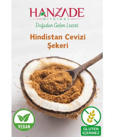 Hanzade Herbal Coconut Sugar 500 Gr - Gluten Free Vegan - Buy Online on GoSupps.com