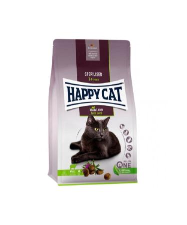 Happy Cat Sterilized Lamb Meat Cat Food 10 Kg