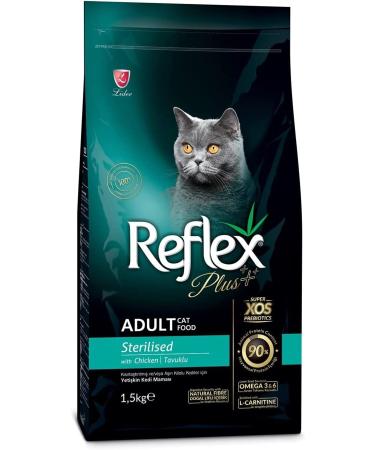 HAPPY TIME Canned Chicken & Squid for Adult Cats 6x70 Gr