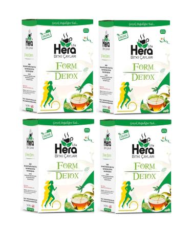Hera Life Form Detox 30 Filtering Tea Bag 4 Boxes