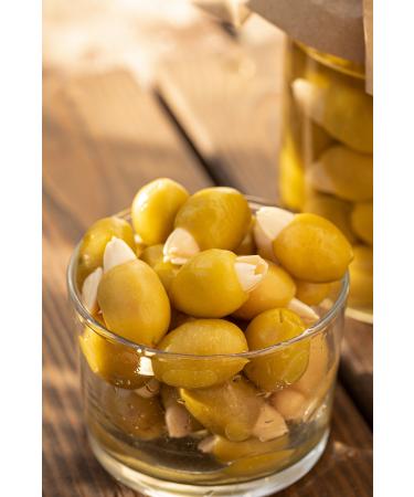 HASANBEY FARM Stuffed Green Olives (With Almonds) 500 Gr - Buy Online on GoSupps.com