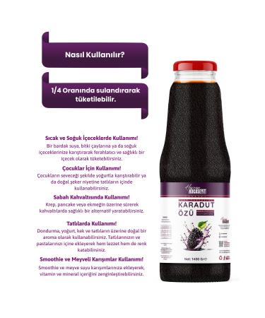 HAVRAN KOCASEYIT Granulated Black Mulberry Extract 1400 gr - Buy Online on GoSupps.com