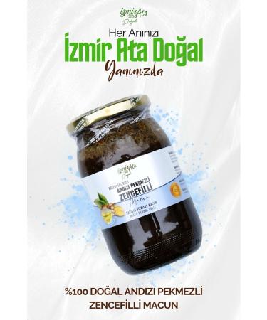 IZMIRATANATURAL Ginger Paste with Molasses 420 Gr - Buy Online on GoSupps.com