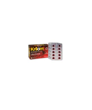 Krilom Ultra Krill Oil Food Supplement 30 Soft