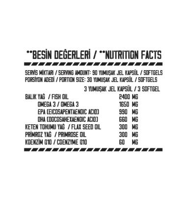 LEGEND-X NUTRITION Omega 3-6-9 Softgels Form 90 Tablets - Buy Online on GoSupps.com