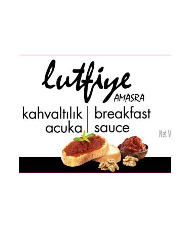 LUTFIYE L tfiye Natural Additive-Free Breakfast Acuka 180gr
