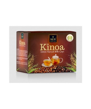 MEW FORM LIFE Quinoa Herbal Dedoxs Tea 40' Filter Bag