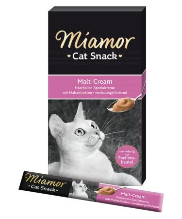 Miamor Cream Liver Complementary Food and Cat Reward 6x15 Gr