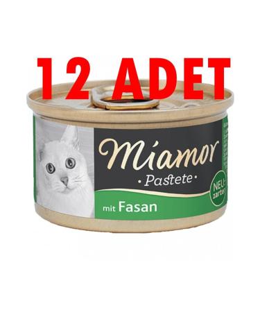 Miamor Pastete Pheasant Meat Cat Canned Food 85gr X 12 Pieces