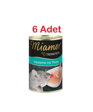 Miamor Tuna Cat Soup 6x135ml