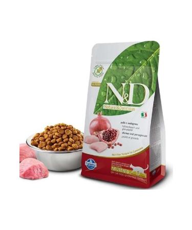 N & D Chicken and Pomegranate Grain-Free Canned Adult Cat Food 12 x 70 gr