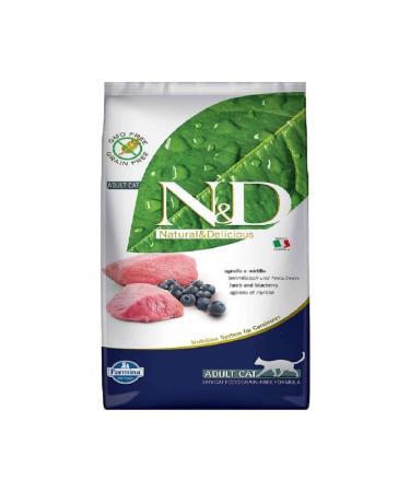 N & D Lamb Blueberry Grain Free Cat Food 5 kg