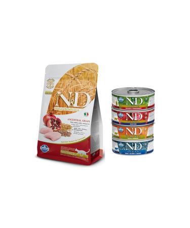 N & D Low Grain Sterilized Chicken & Pomegranate Cat Food 10kg