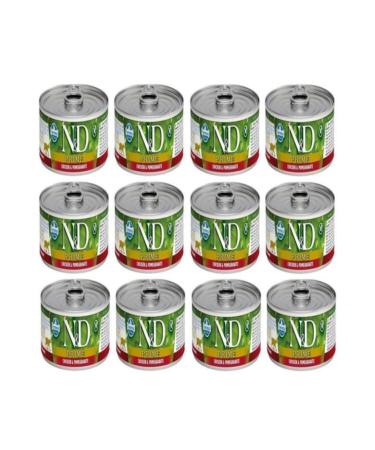 N & D Neo Pet Market Nd Prime Chicken and Pomegranate Kitten Canned Food 80 Gr X 12 Pieces