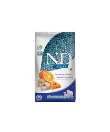 N & D Ocean Cod Fish Medium and Large Breed Adult Dog Food 2.5 Kg - Petshopundan