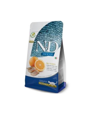 N & D Prime Chicken and Pomegranate Grain-Free Sterilized Cat Food 1.5 Kg