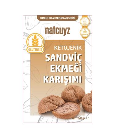 NATCUYZ Ketogenic Gluten Free Sandwich Bread Mix 340gr